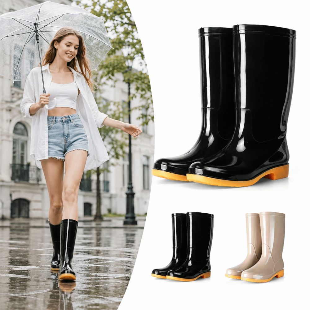 Women Kitchen Accessories - Sepatu Bot Hujan Wanita Anti Selip,