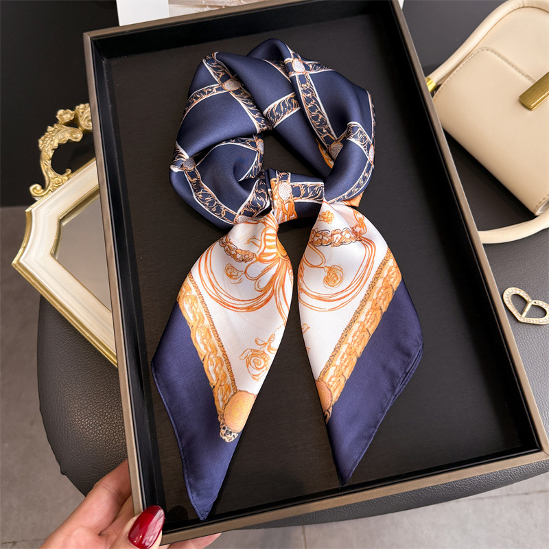 Syal Sutra Persegi Motif Ranta - Silk Scarf Square ulasan dan harga