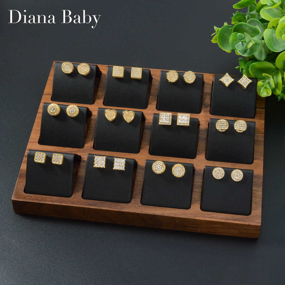 Anting-anting warna emas bayi  - Women Accessories Dubai ulasan dan harga