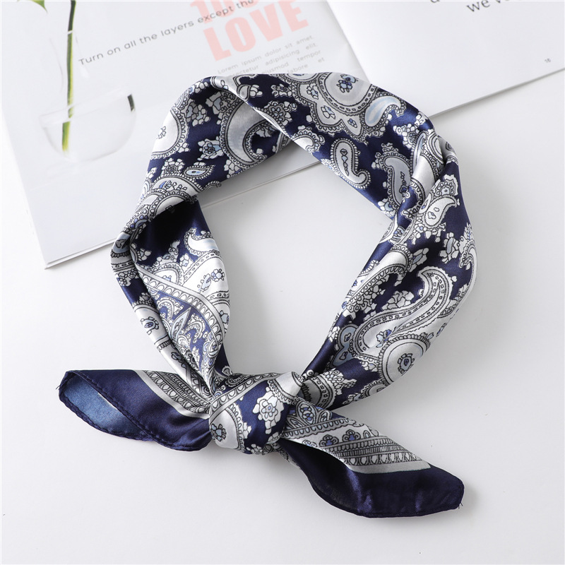 Syal Sutra Persegi Mewah 60Cm  - Silk Scarf Square ulasan dan harga