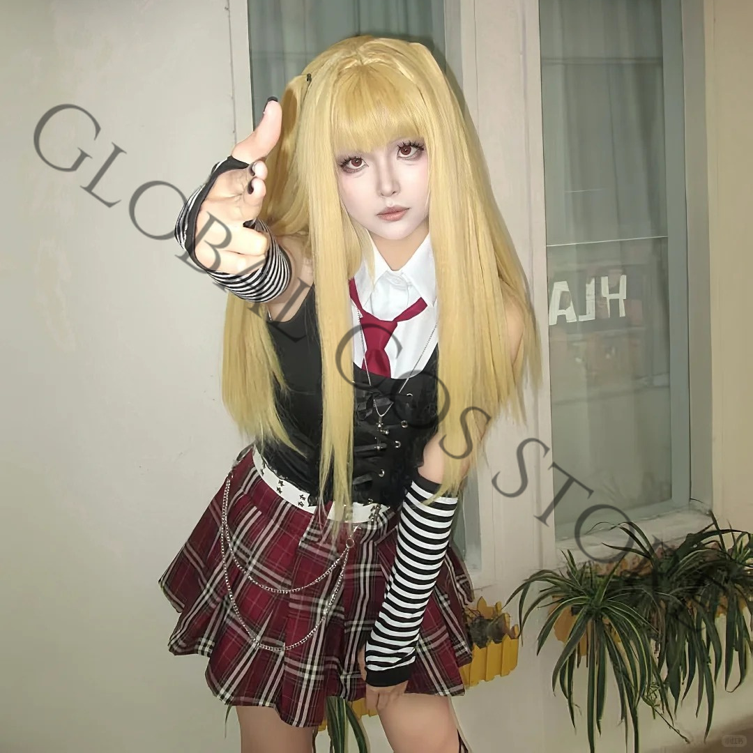 Kostum Cosplay Anime Misa Aman - Women'S Red Accessories ulasan dan harga