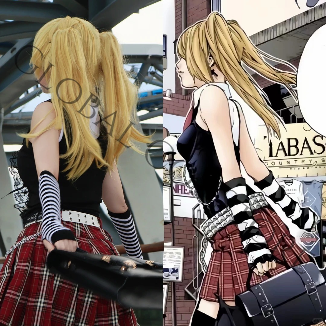 Kostum Cosplay Anime Misa Aman - Women'S Red Accessories ulasan dan harga