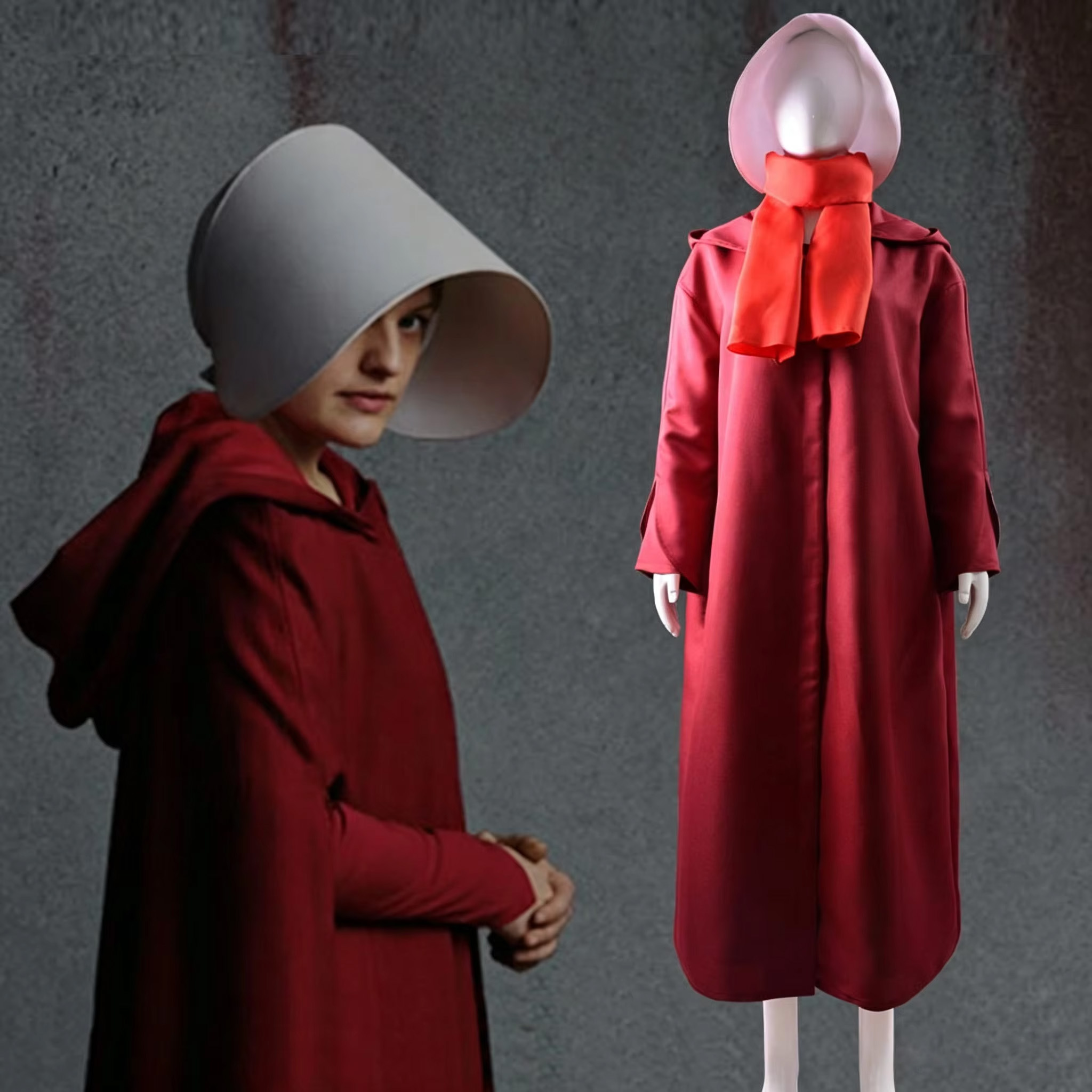 Kostum Cosplay He Handmaid's T - Women'S Red Accessories ulasan dan harga