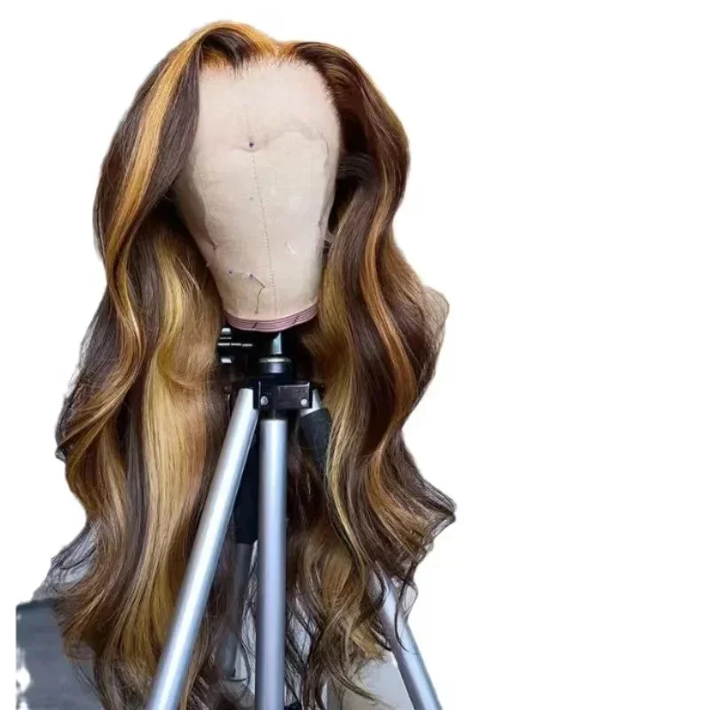 Wig Highlight Rambut Asli Mode - Women Accessories Sale ulasan dan harga