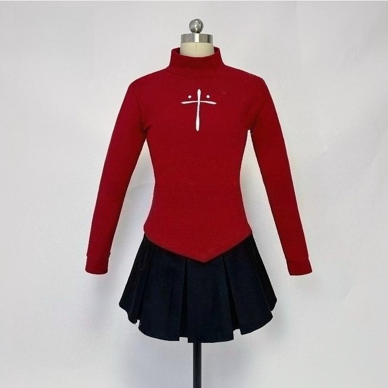 Kostum Cosplay Anime Tohsaka R - Women'S Red Accessories ulasan dan harga
