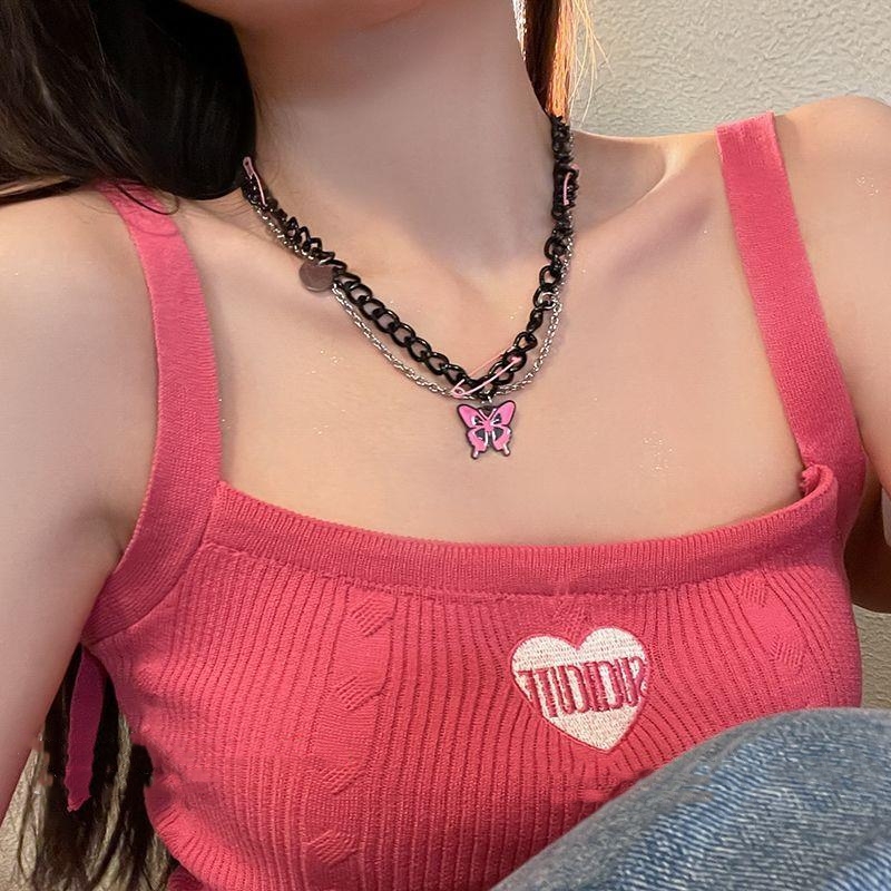 Vintage Y2k manik-manik Pin me - Women'S Emo Accessories ulasan dan harga
